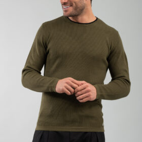 Πλέκτο Vittorio 700-2324-029 Olive