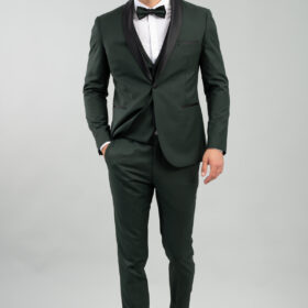 Κοστούμι Γαμπριάτικο Vittorio 100-2324-SMOKIN Green