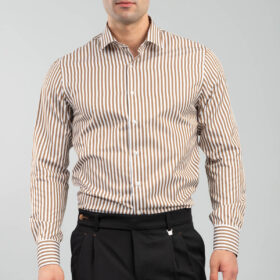 Πουκάμισο Vittorio 800-2324-621 Brown