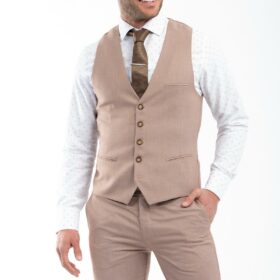 Γιλέκο Vittorio 1100-23-CASTELLO Rosewood