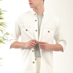 Overshirt Vittorio 300-23-BIANCO White