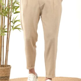 Παντελόνι Vittorio 500-23-BIANCO Beige