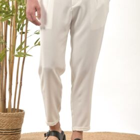 Παντελόνι Vittorio 500-23-BIANCO White