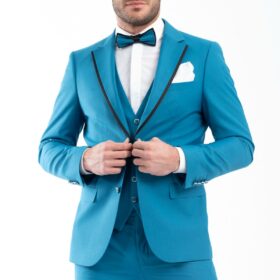 Κοστούμι Γαμπριάτικο Vittorio 100-23-VENEZZIA 1 Petrol