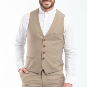 Γιλέκο Vittorio 1100-23-MODENA Beige
