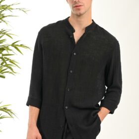 Πουκάμισο Vittorio 800-23-5003 Black