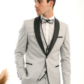 Κοστούμι Γαμπριάτικο Vittorio 100-23-SMOKIN-2 Grey