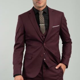 Κοστούμι Vittorio 100-2122-PROMO Bordeaux