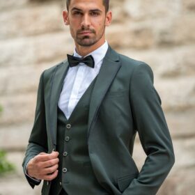 Κοστούμι Γαμπριάτικο Vittorio 100-22-VENEZZIA Green