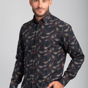 Πουκάμισο Vittorio 800-2122-061 Black