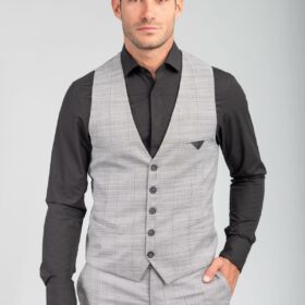 Γιλέκο Vittorio 1100-2223-STRETTO Grey