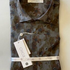 Πουκάμισο Vittorio 800-2223-053 Grey