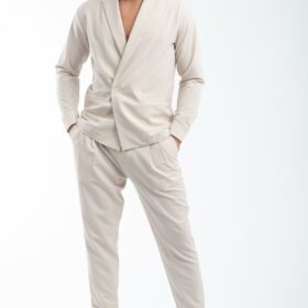 OVERSHIRT VITTORIO 300-23-BARRIO Stone