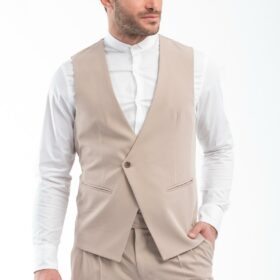 Γιλέκο Vittorio 1100-23-VINTO Beige
