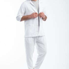 Overshirt Vittorio 300-23-CALDERA White
