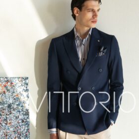 Σακάκι Σταυρωτό Vittorio 900-2223-FIRENZE Blue