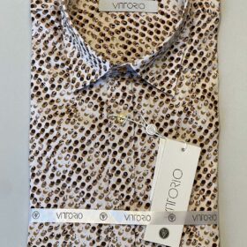 Πουκάμισο Vittorio 800-23-4018 Off White