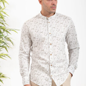 Πουκάμισο Vittorio 800-24-011 Beige