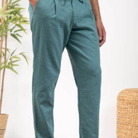 Λινό παντελόνι Vittorio 500-24-Amalfi Dysty Mint