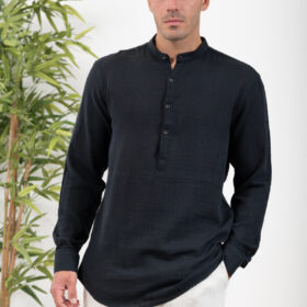 Πουκαμίσα Vittorio 800-24-030 Black