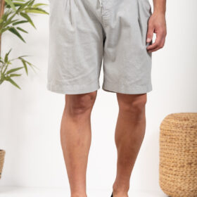 Λινή Βερμούδα Vittorio 500-24-renato Grey