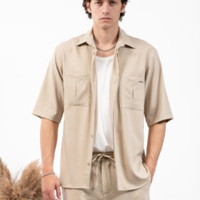 Overshirt Vittorio 300-23-Santo-1 Beige