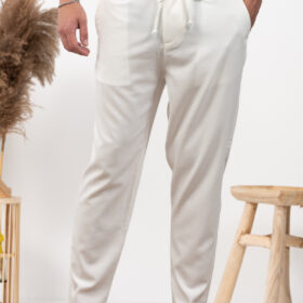 Παντελόνι Vittorio 500-23-SANTO White