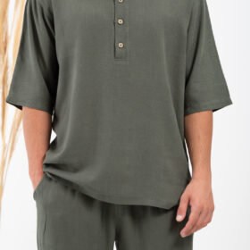 Overshirt Vittorio 300-24-SPIAGGIA Olive