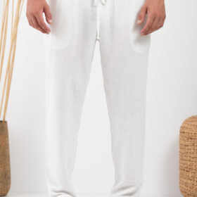 Παντελόνι Vittorio 500-24-SPIAGGIA White