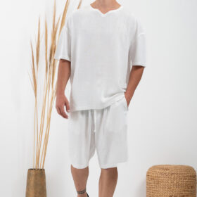 Μπλούζα Vittorio Oversized 200-24-IOS White