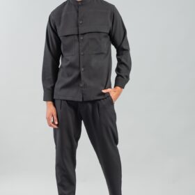 Overshirt Vittorio 300-2425-Pantova Black