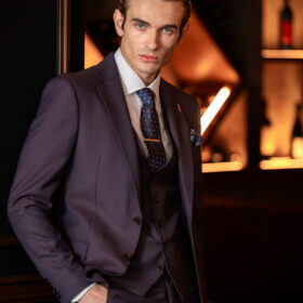 Κοστούμι Vittorio 100-2425-Bari D.Purple