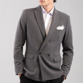 Σακάκι σταυρωτό Vittorio 900-2425-Novale Grey