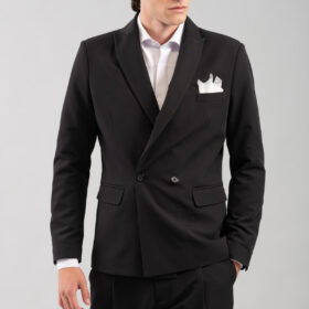 Σακάκι σταυρωτό Vittorio 900-2425-Novale Black