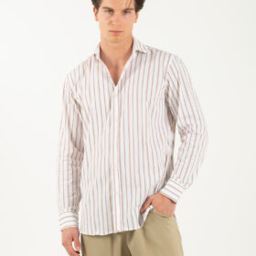 Πουκάμισο Vittorio 800-25-301 Beige