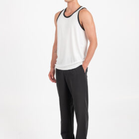 Μπλούζα Αμάνικη Vittorio 200-25-111 OFF WHITE/BLACK