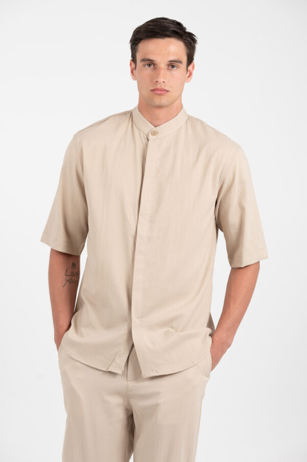 Overshirt Vittorio 300-35-SANTO BEIGE