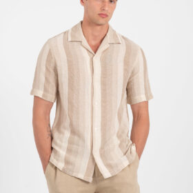 Πουκάμισο Vittorio 800-25-202 BEIGE