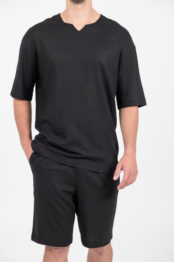 Μπλούζα Vittorio Oversized 200-25 VERDE BLACK