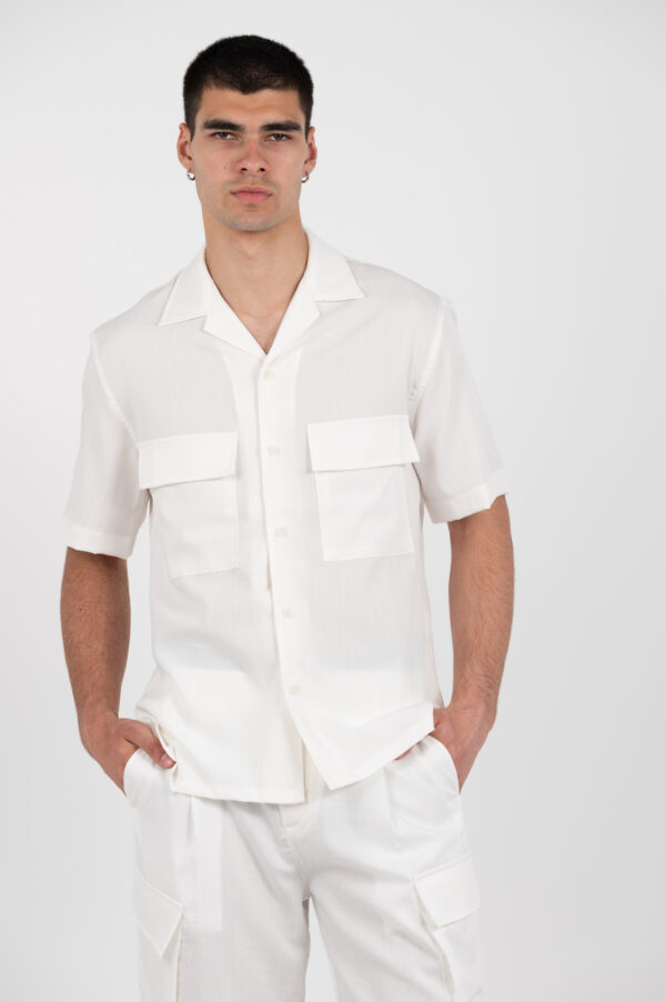 Overshirt Vittorio 800-25-MIRO-2 WHITE