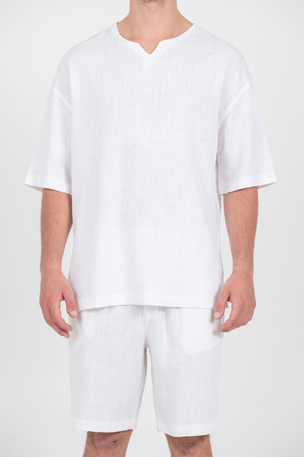 Μπλούζα Vittorio Oversized 200-25 VERDE WHITE