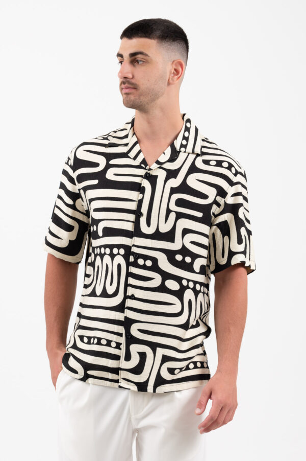 Πουκάμισο Vittorio 800-25-127	OFF WHITE