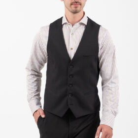 Γιλέκο Vittorio 1100-25-DIVERSO BLACK