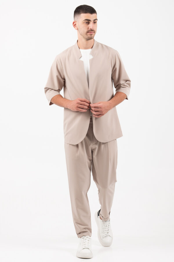 Overshirt Vittorio 300-25-ALBERTO BEIGE