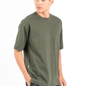 Μπλούζα Vittorio Oversized  200-2425-012 OLIVE