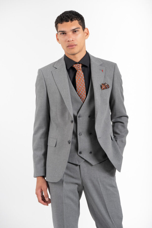 Κοστούμι Vittorio 100-2526-ADRIANO GREY - Image 1
