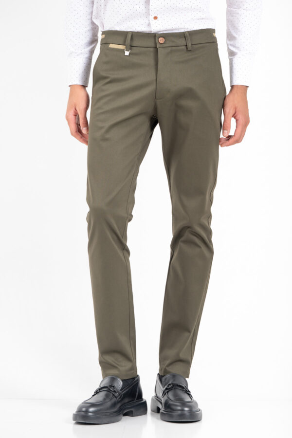Παντελόνι Vittorio 500-2526-COMO OLIVE - Image 1