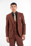 Κοστούμι Vittorio 100-2526-ADRIANO CINNAMON - Image 16