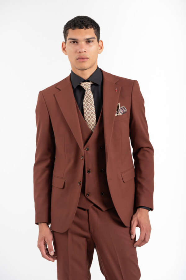 Κοστούμι Vittorio 100-2526-ADRIANO CINNAMON - Image 16
