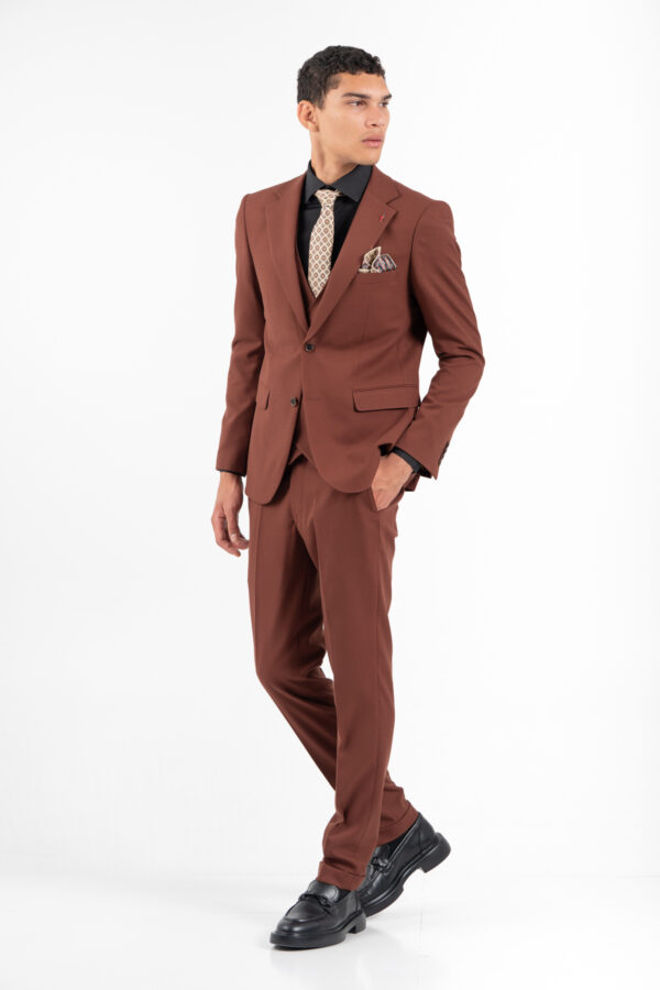 Κοστούμι Vittorio 100-2526-ADRIANO CINNAMON - Image 2